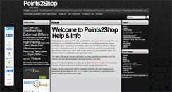 Desktop Screenshot of points2shop.net
