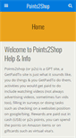 Mobile Screenshot of points2shop.net
